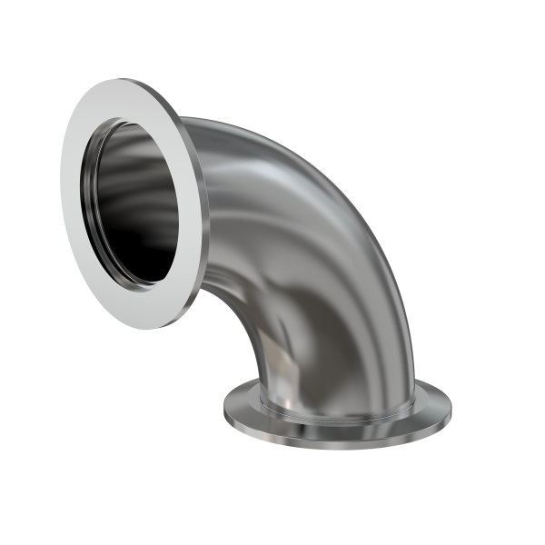 オーディオ機器 ケーブル/シールド ISO-KF 90 Radius Elbow | Pfeiffer Vacuum