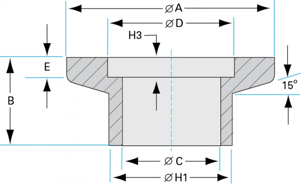 NW-Short-Weld-Neck-Flanges-Dia-A