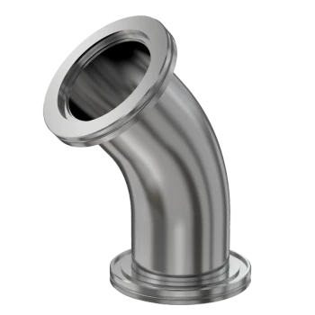 ISO-K 45 Radius Elbow w/ Tangents 2KL-ISO-100-OF