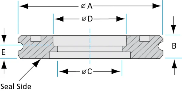 ISO-Optional-Fastener-Flanges-Dia-B